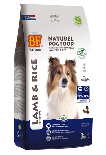 Petfood Lam / Rijst 3Kg