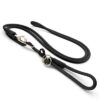 Hondenriem Retrieverlijn Hands Free Soft Rope Gerecycled Zwart 260X1 Cm