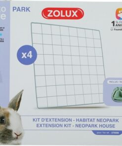 Neolife Neopark Konijn Uitbereidingsset Gaaspanelen 35X35 Cm 4 St