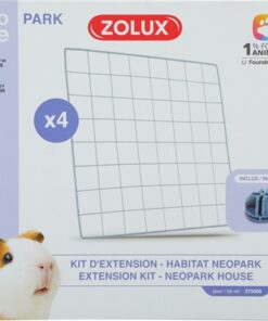 Neolife Neopark Cavia Uitbereidingsset Gaaspanelen 35X35 Cm 4 St