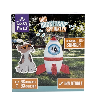 Summer Rocketship Sprinkler 60X55X93 Cm