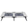 Stretcher Hondenligbed Grijs / Zwart 120X70X19 Cm
