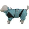 Badjas / Huisoverall Badstof Petrol 38 Cm