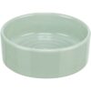 Voerbak / Drinkbak Kat Viviana Keramiek Salie 150 Ml 14 Cm