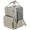 Hondentas Rugtas Citystyle Kunstleer Lichtgrijs 30X20X40 Cm