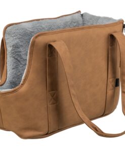 Hondentas Evelyn Bruin / Grijs 40X20X30 Cm