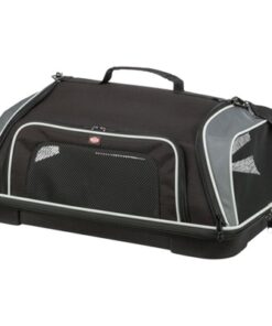 Hondentas Vliegtuigtas Boarding Zwart / Grijs 55X40X23 Cm