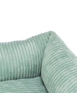Hondenmand Vital Jonna Ribfluweel Saliegroen 80X60 Cm