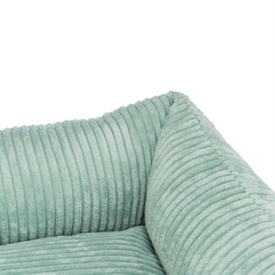 Hondenmand Vital Jonna Ribfluweel Saliegroen 80X60 Cm