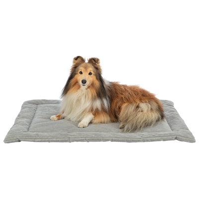 Ligmat Jonna Ribfluweel Grijs 90X65 Cm