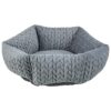 Hondenmand Livia Rond Grijs 50X50 Cm