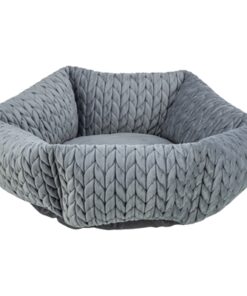 Hondenmand Livia Rond Grijs 50X50 Cm