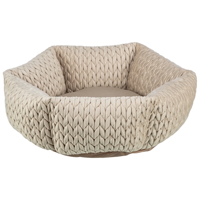 Hondenmand Livia Rond Zand 50X50 Cm