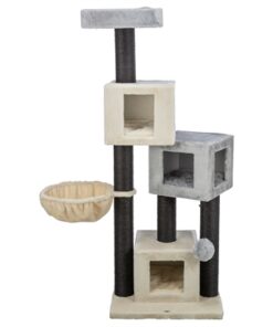 Krabpaal Enzo Creme / Grijs / Zwart 60X50X156 Cm