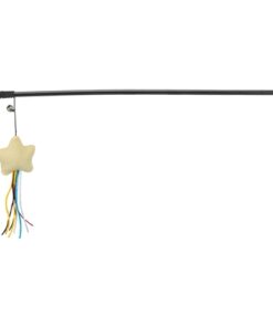 Kattenhengel Ster Kunststof / Pluche Met Catnip 46 Cm
