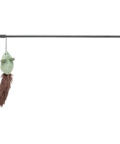 Kattenhengel Muis Kunststof / Pluche 46 Cm