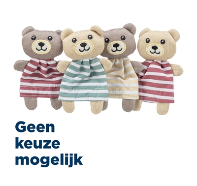 Beer Stof Met Catnip 12 Cm