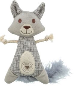 Wasbeer Xxl Pluche / Stof Met Veer Met Catnip 30 Cm
