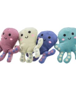 Octopus Pluche Met Catnip Assorti 10 Cm