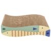 Krabmat Vis Met Catnip Mintgroen / Creme 40X30X11 Cm 2 St