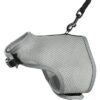 Softtuig Kat Met Riem Grijs 24-42X120 Cm