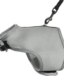 Softtuig Kat Met Riem Grijs 24-42X120 Cm
