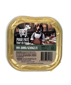 Kuipje Hond Puur Rund / Gevogelte 9X300 Gr
