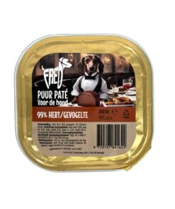 Kuipje Hond Puur Hert / Gevogelte 9X300 Gr