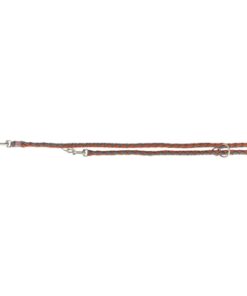 Hondenriem Cavo Verstelbaar Roest / Grafiet Grijs 200X1,2 Cm