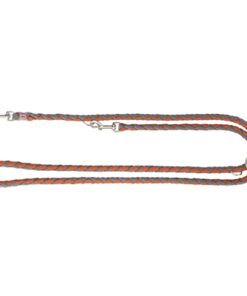 Hondenriem Cavo Verstelbaar Roest / Grafiet Grijs 200X1,8 Cm