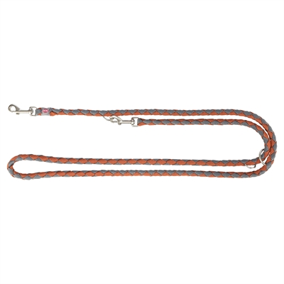 Hondenriem Cavo Verstelbaar Roest / Grafiet Grijs 200X1,8 Cm