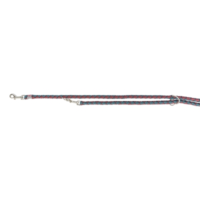 Hondenriem Cavo Verstelbaar Sangria / Petrol 200X1,2 Cm