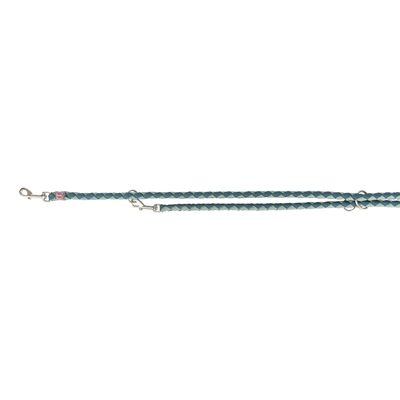 Hondenriem Cavo Verstelbaar Petrol / Salie Groen 200X1,2 Cm