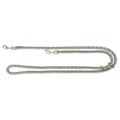 Hondenriem Cavo Verstelbaar Salie Groen / Zand 200X1,8 Cm