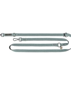 Hondenriem Citystyle Verstelbaar Katoen Salie 120X2 Cm