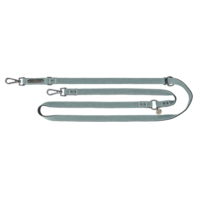 Hondenriem Citystyle Verstelbaar Katoen Salie 120X2 Cm