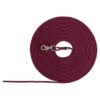 Hondenriem Sleeplijn Rond Zonder Handlus Sangria Rood 20 Mtr X 0,6 Cm