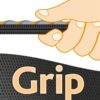 Hondenriem Sleeplijn Met Rubber Anti Slip Sangria Rood S/M 10 Mtr X 1,5 Cm