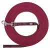 Hondenriem Sleeplijn Met Rubber Bekleed Sangria S/M 15 Mtr X 1,5 Cm