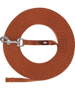 Hondenriem Sleeplijn Extra Licht Roest Xs/S 15 Mtr X 1 Cm