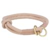 Halsband Hond Soft Rope Halfslip Roze / Lichtroze 25X0,6 Cm