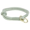 Halsband Hond Soft Rope Halfslip Salie / Mintgroen 25X0,6 Cm