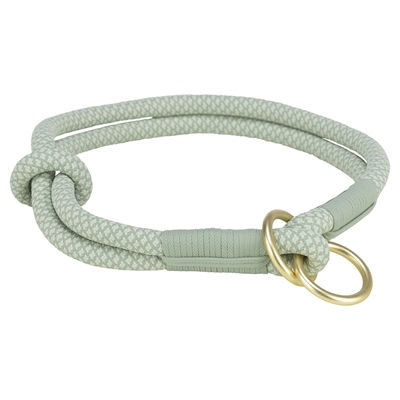 Halsband Hond Soft Rope Halfslip Salie / Mintgroen 25X0,6 Cm