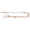 Hondenriem Soft Rope Verstelbaar Roze / Lichtroze 200X1,3 Cm