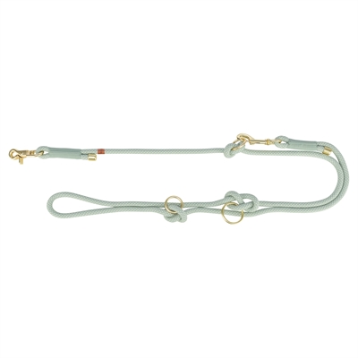 Hondenriem Soft Rope Verstelbaar Salie / Mintgroen 200X1,3 Cm