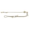 Hondenriem Soft Rope Verstelbaar Grijs / Lichtgrijs 200X1,3 Cm