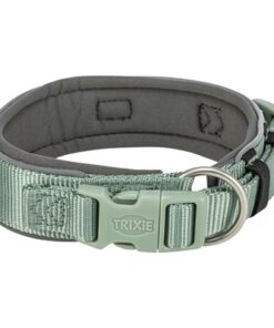 Halsband Hond Premium Extra Breed Salie / Grafiet Grijs 53-62X5 Cm