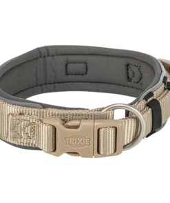 Halsband Hond Premium Extra Breed Zand / Grafiet Grijs 53-62X5 Cm