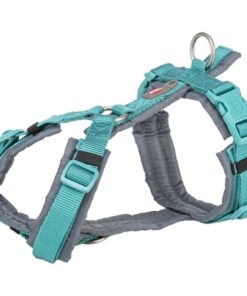 Hondentuig Premium Trekking Aqua / Grafiet Grijs 80-97X2,5 Cm