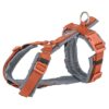 Hondentuig Premium Trekking Roest Bruin / Grafiet Grijs 80-97X2,5 Cm